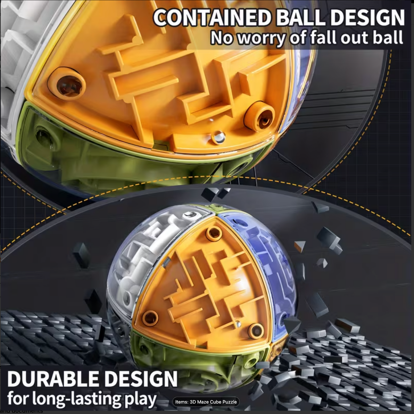 Infinite Round Maze Ball Toy(2×2)