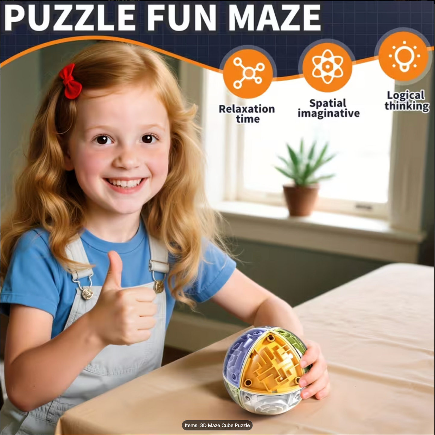 Infinite Round Maze Ball Toy(2×2)